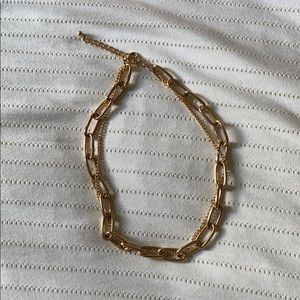 NWOT H&M Double Chain Necklace